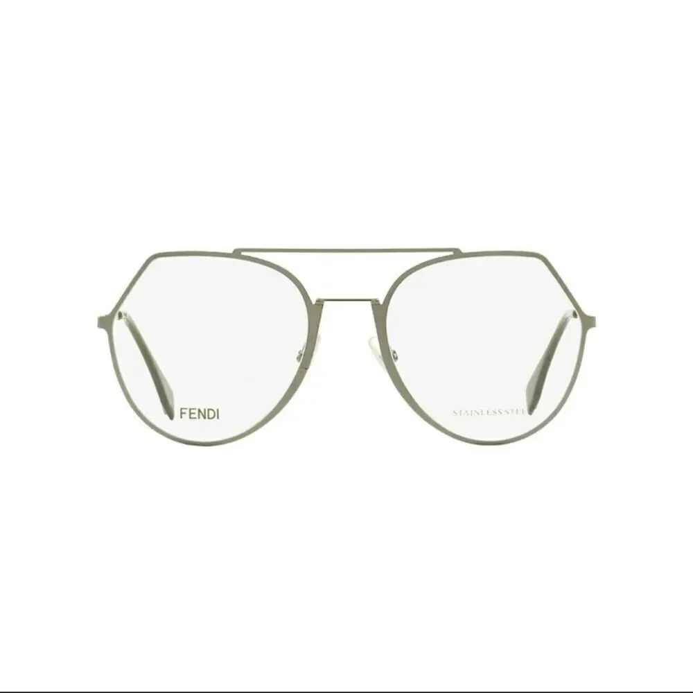 Fendi Demo Geometric Ladies Eyeglasses FF 0329 NEW